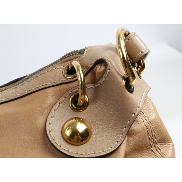 GUCCI Babouska Hysteria Beige Leather Hobo Bag - Picture 8 of 16